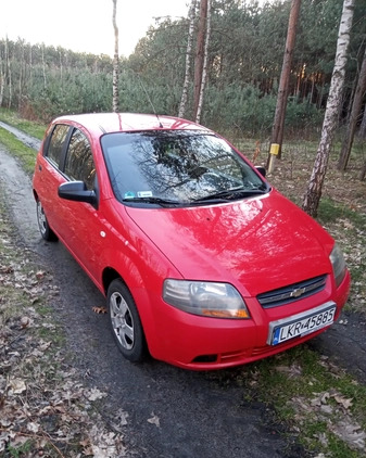 Chevrolet Aveo cena 7500 przebieg: 117000, rok produkcji 2006 z Tarnobrzeg małe 29